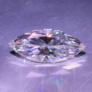 Wholesale pear shaped moissanite ring Custom GRA VVS Mossanite Clarity Loose Moissanite Diamonds Moissanite gem Stones from china suppliers