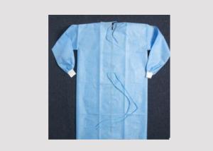 Wholesale Spunbonded Disposable Surgical Gown Abrasion Resistant ISO Certification from china suppliers