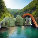 300-3000rpm Water Turbine Generator with ≥50 Years Service Life / Customized
