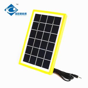 Wholesale 3 Watt Solar Photovoltaic Panels Max Current 0.51A ZW-3W-6V-1 mini home solar energy systems from china suppliers