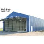 Prebuilt Mobile Prefab Metal Airplane Hangar With C.Z Shape Steel Channel