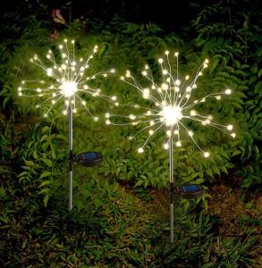 Wholesale 2 Modes Warm White 6W Decorative Solar Garden Lights Firework from china suppliers