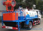 Sino HOWO Commercial Water Tanker Truck 160 Hp 12000 Liters 4X2 Driving Type 6