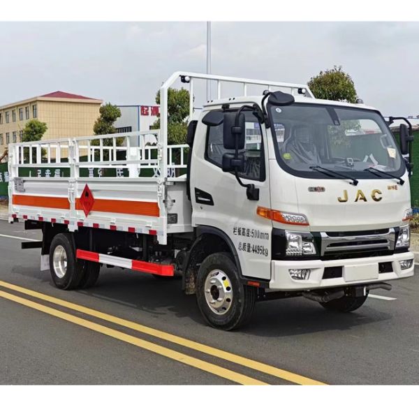 Jac 4x2 5 Tons Load LPG Tanker Truck Gas Cylinder Transport Truck Euro III 6 Wheels