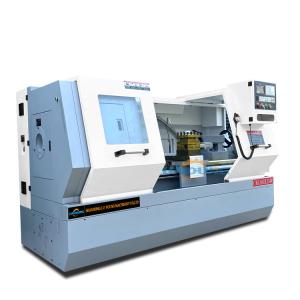China 2 Axes CK6160x1500mm Flat Bed CNC Lathe Machine Manual Chuck on sale