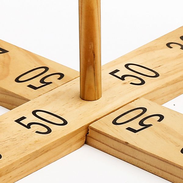 wooden ring toss set wooden outer door game set