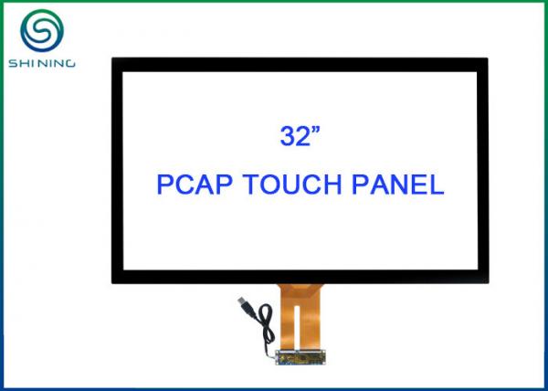 Quality 32 Inch USB Touch Screen Sensor Bonded Strengthened Cover Glass For Vending Machines for sale