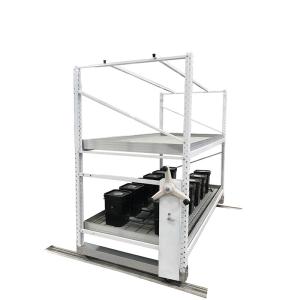 Wholesale 4x4ft Vertical Hydroponic Growing Racks Medicinal Herbs Plant Rack With Grow Lights from china suppliers