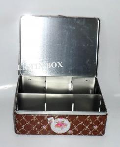 Wholesale Metal Square Tin Box For Cup Cake Biscuit Storage from china suppliers