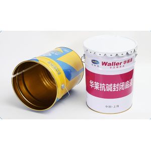 Wholesale Stackable 5 Gallon Steel Pail With Removable Flower Edge Lids from china suppliers