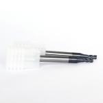 1/16" 3/32" 2.5mm Flat Nose End Mill Carbide Cutter HRC50 4 Flutes