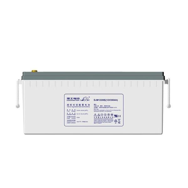 12V200Ah Leoch Battery DJM12200S for Solar Energy Storage Power System and UPS