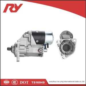 Wholesale Motor Grader Diesel Engine ISUZU Starter Motor Silver Color Copper Material 1-81100-191-0 6BB1 6BD1 from china suppliers