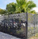 Decoration Powder Coating Garden Fence Security Fence 2-10mm Laser Cut