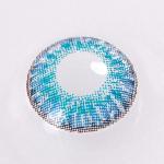 Cosmetic Brilliant Blue Turqoise 14.5 Mm Contact Lenses Oem