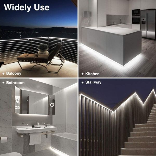 5050 Flexible LED Strip Single Color DC 12V 24V CE RoHS TV Backlight For Room