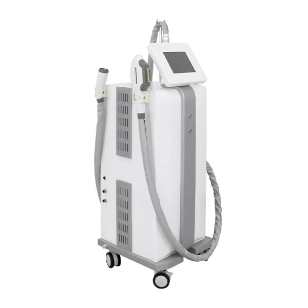 Multifunctional E Light IPL OPT RF ND YAG Laser Beauty Machine For Hair Tattoo Removal