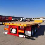 3-Axis / 4-Axis / 5-Axis 40-Foot Carbon Steel Aluminum Container Transport Flat