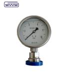all stainless steel diaphragm seal pressure gauge manometer