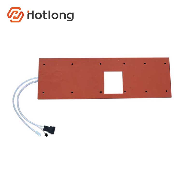 High Temperature Furnace 25x25mm Silicone Rubber Heating Pad