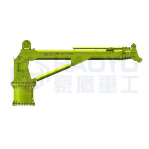 Wholesale Telescopic Manufacturers Carry Deck Mobile Boom Crane Marine Ship Deck Crane from china suppliers