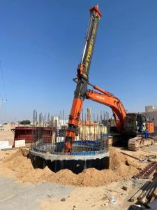 Wholesale Km Series Telescopic Boom Excavator Clamshell Bucket For Max Depth Soil Taking from china suppliers