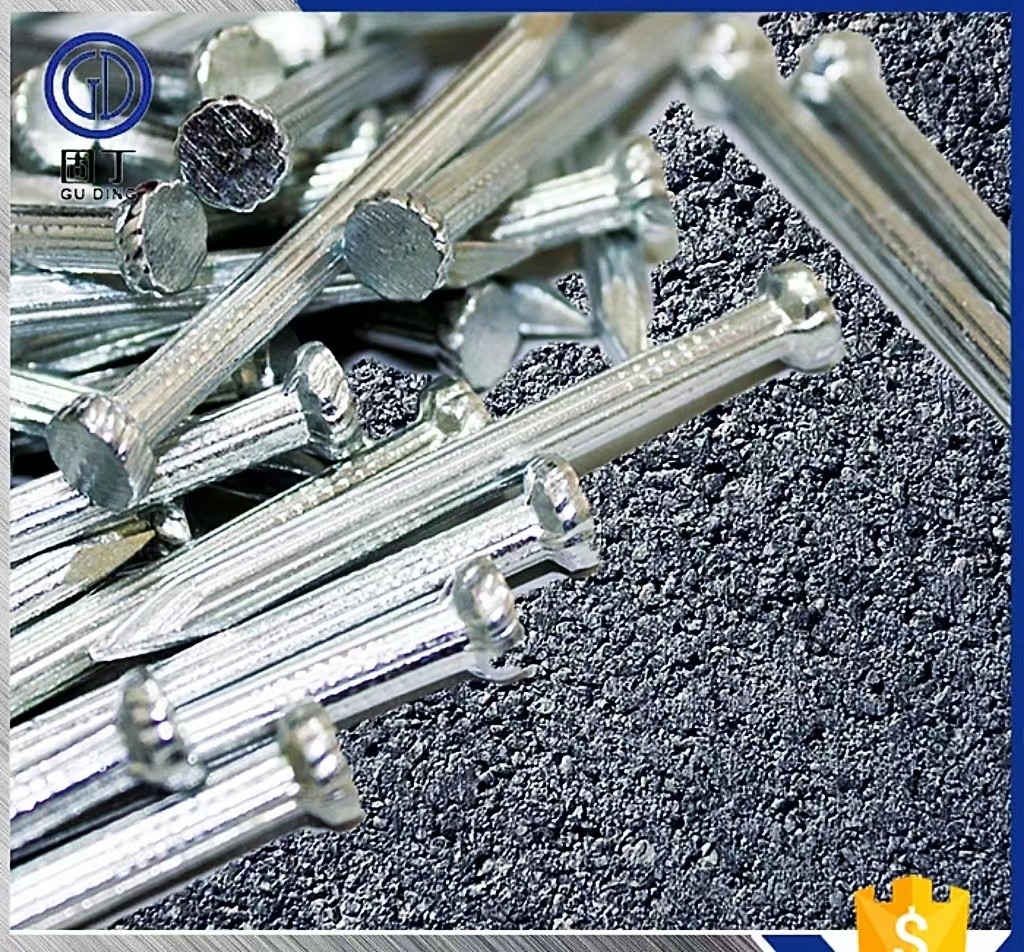 1 Inch Strong Grooved Shank Concrete Nails High Strength Rust Resistance