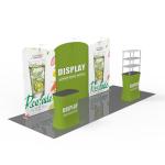 3X6 Reusable Trade Show Booth Displays , Pop Up Exhibition Stands Machine