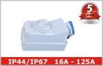 16A 32A 63A 125A Interlocked Switched Socket Outlet Industrial Power