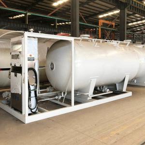 Wholesale Q345R 10 Tons LP Gas Refill Stations , 1.77Mpa Auto Gas Filling Station from china suppliers