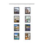 Landscape Real Estate Window Hanging Display Office A4 Advertising Led Light Box