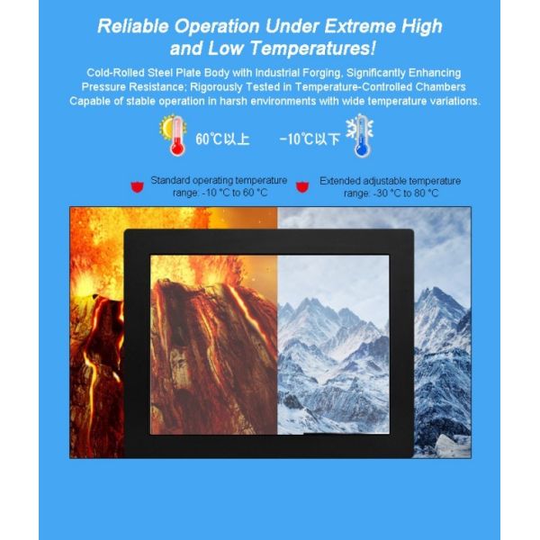 Fanless Waterproof 15 Inch Large Industrial Rugged Tablet Core 10th I5 All in One Pcs Embedded Touchscreen Computers