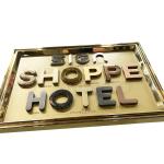 Laser Cutting 201 304 316 Grade Stainless Steel Hotel Signage Metal Fabrication