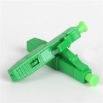 Fast Assembly APC Optical Connector , Green LC Fiber Connector High Return Loss