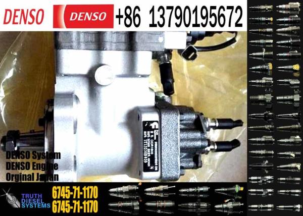 Construction machinery parts komatsu excavator fuel injection pump 6745-71-1180