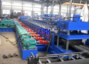 Wholesale W Beam Expressway Guard Rail Roll Forming Machine 15 Tons Hydraulic Decoiler from china suppliers