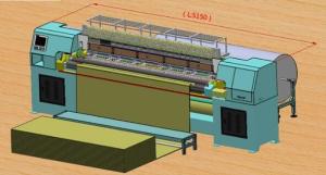 Wholesale Rotary Shuttle Quilting Machine , Quilting Machine For Mattress 700 Rpm High Speed from china suppliers