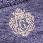 Custom Logo Embroidery White Cotton Towels Pure Cotton Soft Absorbent Towel for