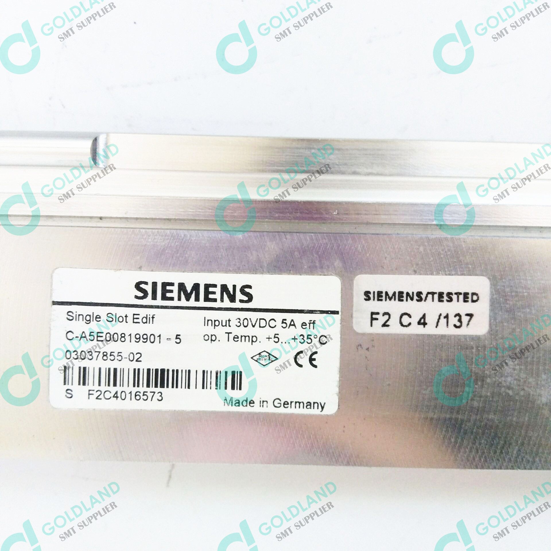 ASM Single Slot Edif SMT Machine Parts siplace 03037855