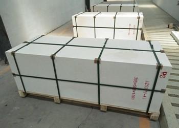 Alumina - Zirconia - Silica Kiln Refractory Bricks , Fused Cast Refractory Fire
