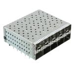 1-2132403-5 SFP+ Cage Assembly 2x5 Port With Integrated Connector 16 Gb/s