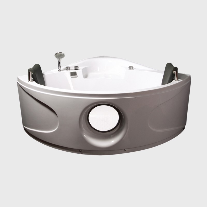 Alkali Free Fiberglass Custom Freestanding Bathtub Whirlpool Bubble Air Massage