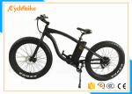 Adult Electric Fat Tire Snow Bike , Specialized Mountain Bikes With Fat Tires