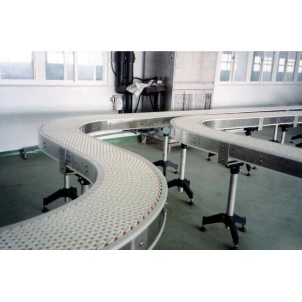 Turning Series Flat Curved Belt Conveyor Machine Convyor System