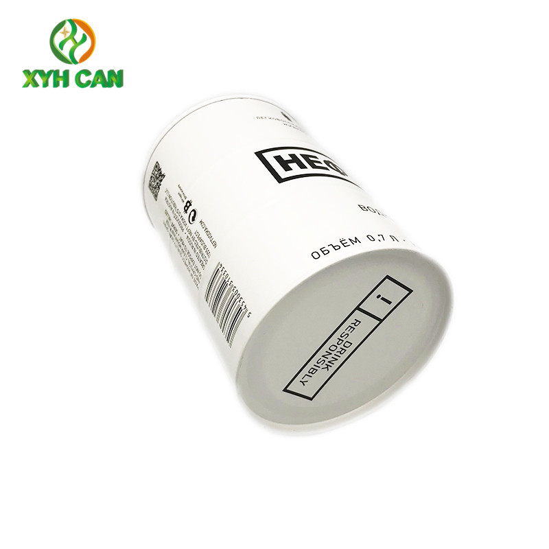 Wholesale Food Grade CMYK Printing 300ml 73mm Vodka Round Tin Can from china suppliers