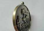 Custom Zinc Alloy / Pewter / Dragon / Brass Boat 3D Die Cast Medals for Souvenir