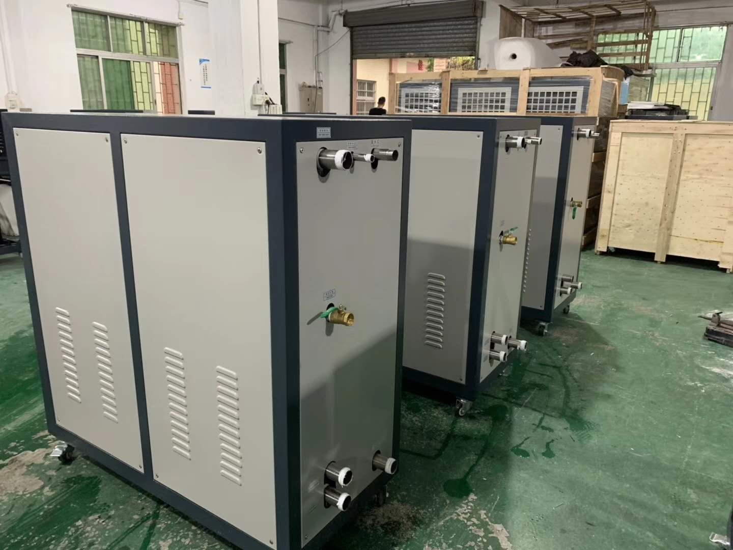 Plastic Industrial Central Water Cooled Water Chiller OCM-5W Cooling machine