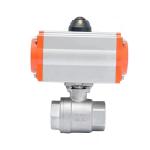 DN15-100 Q611f-16p SS304 2PC Pneumatic Water Ball Valve with Corrosion