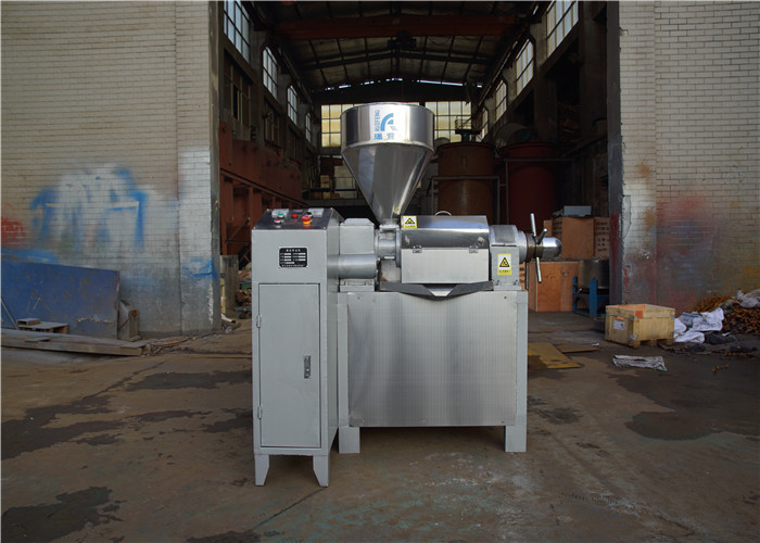 RF85 Stainless Automatic Oil Press Machine with temperature control 60-80kg/h