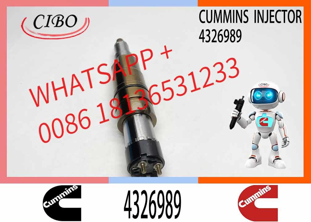Common Rail Injector 4326959 5594515 5491600 Diesel Fuel Injectors 2872544 2031835 2030519 4905880 For Cummins SCANIA R Series